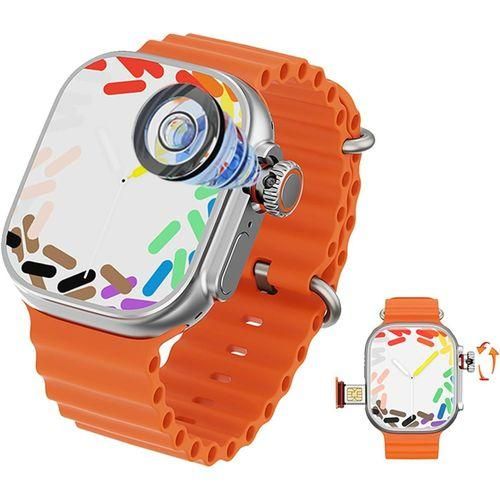New 5G Cellular SIM Card Smartwatch Comes With 180&deg; rotating camera.