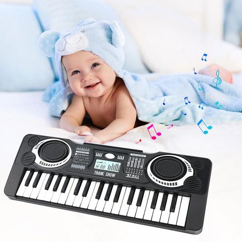 1PC Kids Piano Keyboard, 37 Keys Electronic Piano for Kids Portable Multi-Function Musical Instruments Birthday Toys for 3+