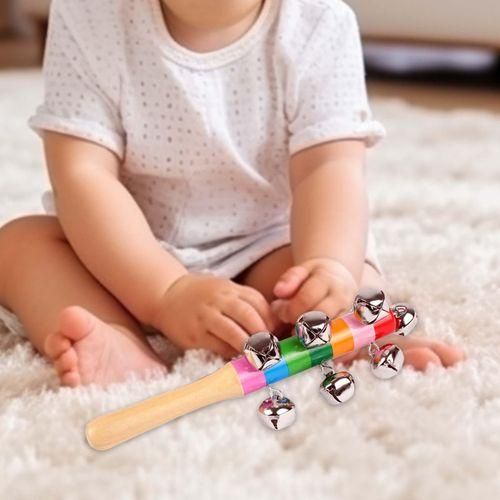 2Pcs Wooden Musical Instrument Playset Montessori Musical