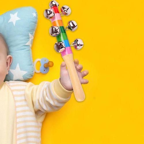 2Pcs Wooden Musical Instrument Playset Montessori Musical