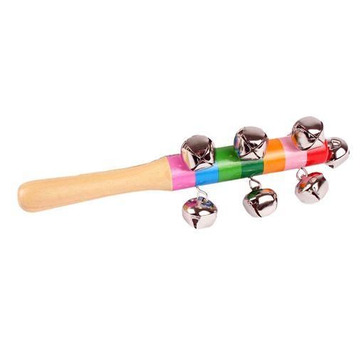 2Pcs Wooden Musical Instrument Playset Montessori Musical