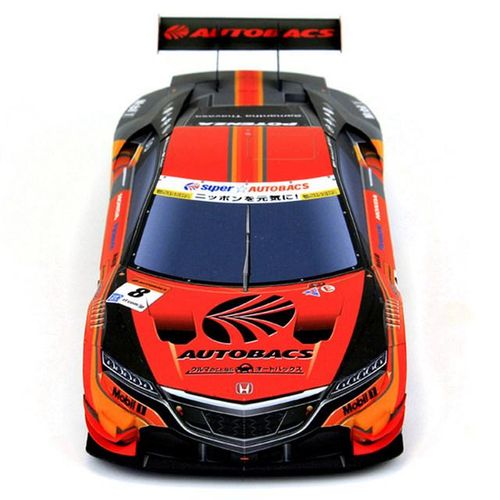WRC NSX CONCEPT-GT 1:24 Paper Model Car, Dakar Rally Racing Origami Art, Handmade 3D Papercraft DIY Craft ZX-145