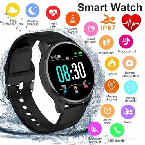 D18 Waterproof Touch Screen Smart Watch