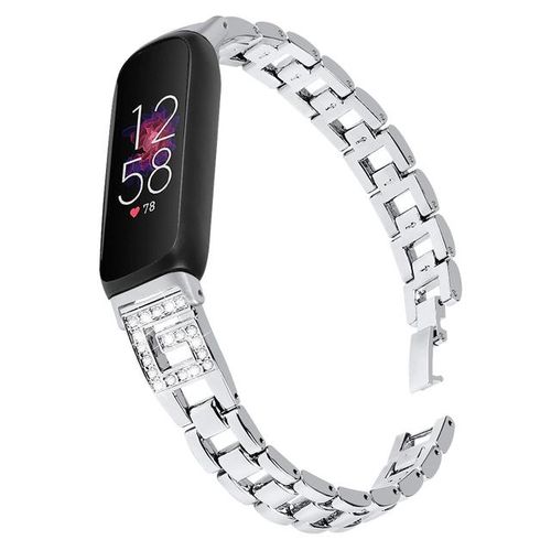Stainless Steel Band For Fitbit Inspire 3 Smart Bracelet Strap Diamond Women Men Wristband Accessories For Fitbit Inspire 3