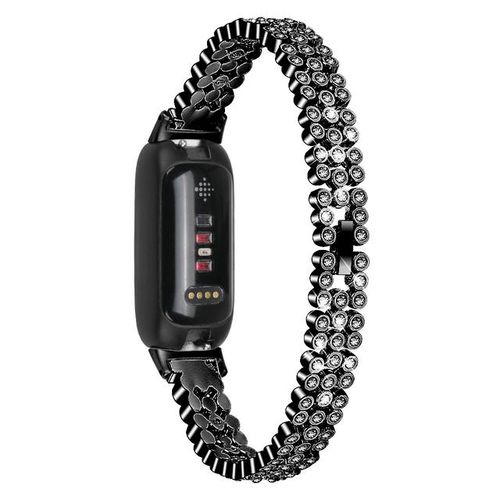 Stainless Steel Band For Fitbit Inspire 3 Smart Bracelet Strap Diamond Women Men Wristband Accessories For Fitbit Inspire 3