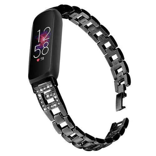 Stainless Steel Band For Fitbit Inspire 3 Smart Bracelet Strap Diamond Women Men Wristband Accessories For Fitbit Inspire 3