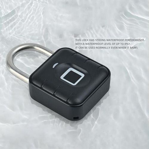 Thumbprint Lock Portable Smart Digital Fingerprint Padlock