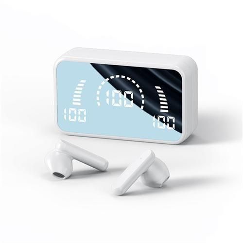 S20 Bluetooth headset Bt5.2 wireless headset long battery life 2500mAh charging box earbuds with microphone