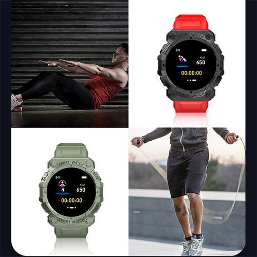 FD68 Smartwatch Talk Blood Pressure Exercise Tracker