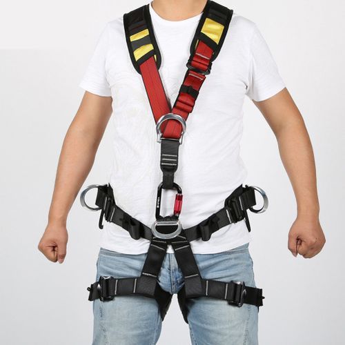 Full Body Safety Rock Climbing Tree Arborist Harness-