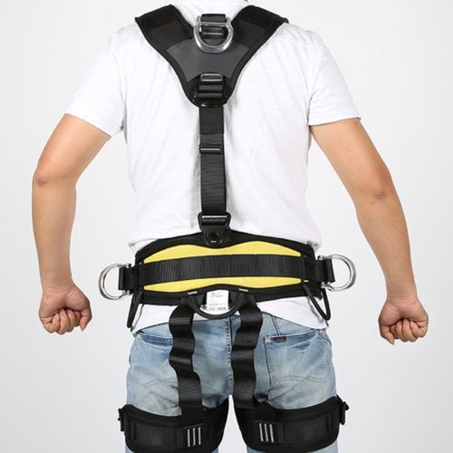 Full Body Safety Rock Climbing Tree Arborist Harness-
