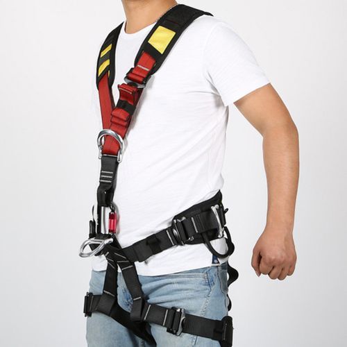 Full Body Safety Rock Climbing Tree Arborist Harness-