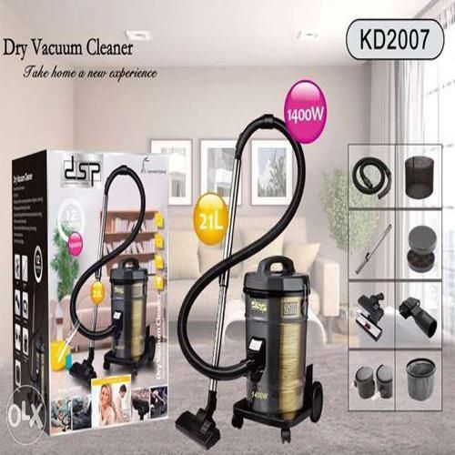 Dsp 21 Liter Commercial Vacuum Cleaner- Brown