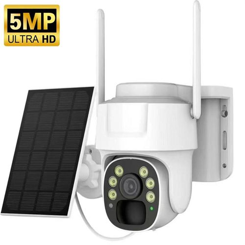 Outdoor waterproof Solar Camera With solar panel cctv outdoor security camera system 4g wireless HD full color night vision