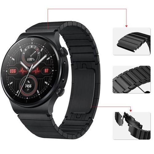 Porsche Metal Band For Ticwatch Pro 3 Ultra Gps Strap For Ticwatch Gtx S2 E2 Correa Bracelet 22mm Wristbands Accessorie