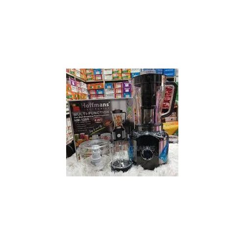 Hoffmans Multi-Function Blender  4 In 1 - Black