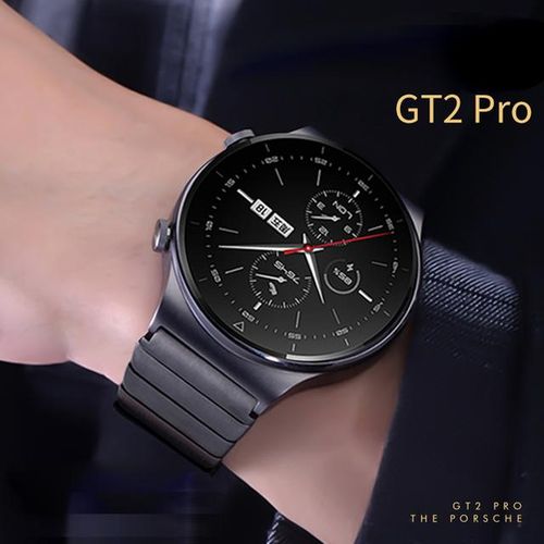 Porsche Metal Band For Ticwatch Pro 3 Ultra Gps Strap For Ticwatch Gtx S2 E2 Correa Bracelet 22mm Wristbands Accessorie