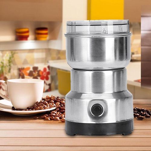 Generix  Electric Cereals Grain Grinder Mill Spice Herbs  Coffee Bean   Stainless Steel  Sliver