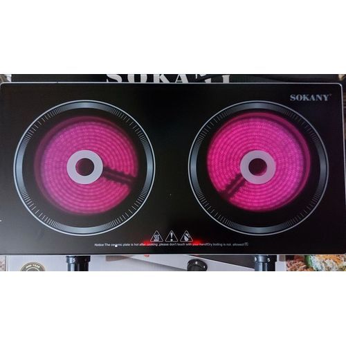 Sokany Tabletop Cooker Electric Infrared Cooker Stove - Black