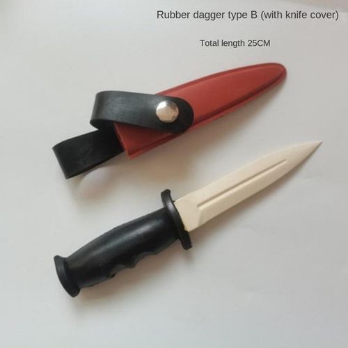 Model Rubber Training 95 Simulation props Rubber film props training equipment Show props machete hunting