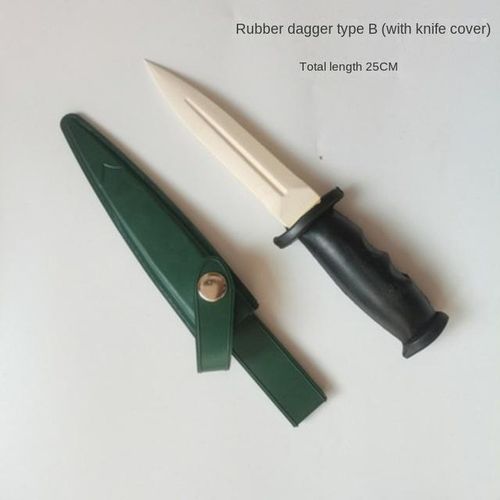 Model Rubber Training 95 Simulation props Rubber film props training equipment Show props machete hunting
