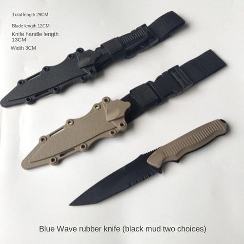 Model Rubber Training 95 Simulation props Rubber film props training equipment Show props machete hunting