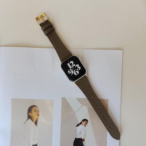 Ladies Small Waist Strap For Watch Series 7 1 2 3 4 5 6 Se Genuine Band For 40mm 44mm 45mm 41mm