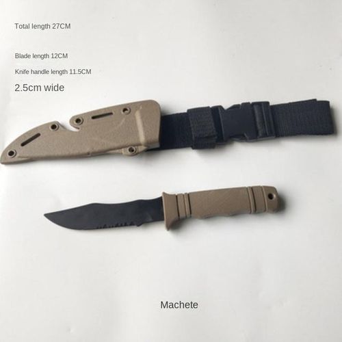 Model Rubber Training 95 Simulation props Rubber film props training equipment Show props machete hunting