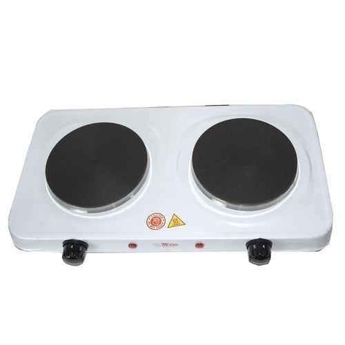 Electro Master Double Hot Plate 3000W - White
