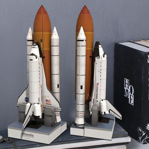 Space SLS Rocket Platform Building Blocks Set Airplane Aircraft Shuttle Bracket Base Bricks Children Toys Gifts