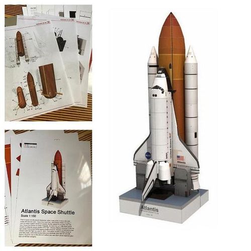 Space SLS Rocket Platform Building Blocks Set Airplane Aircraft Shuttle Bracket Base Bricks Children Toys Gifts