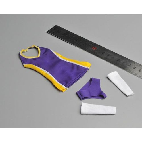 Maestro Studio 1/6 Scale Women's Cheerleading Costume Basketball Clothes Canvas Shoes Model for 12'' Action Figure Dolls