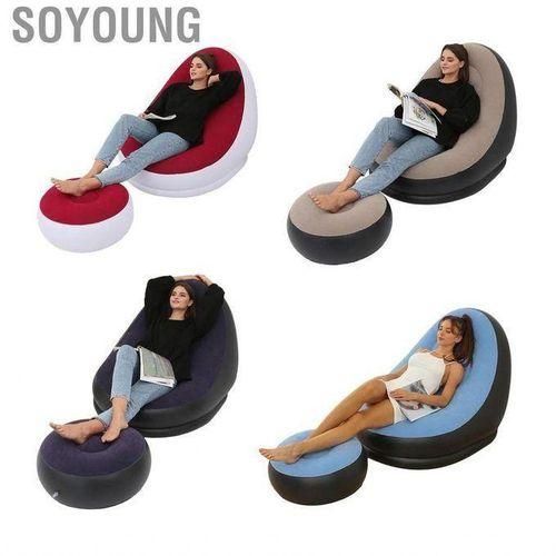 Intex Inflatable Air Chair With Footrest