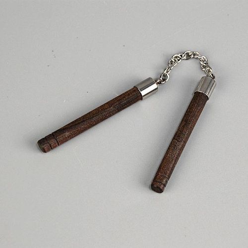 1/6 Different Materials Nunchaku Three Section ry For 12" Action Figure Body Dolls Collection In