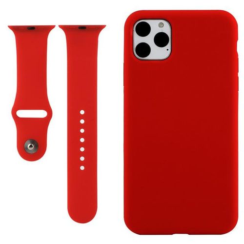 Fran-Mt For Watch 2 3 4 5 6 7 Straps For 12 13 11 Pro Max X Xs Max Xr 7 8 Plus Eco-Friendly Silicone Case