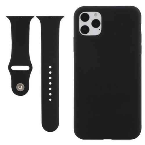 Fran-Mt For Watch 2 3 4 5 6 7 Straps For 12 13 11 Pro Max X Xs Max Xr 7 8 Plus Eco-Friendly Silicone Case