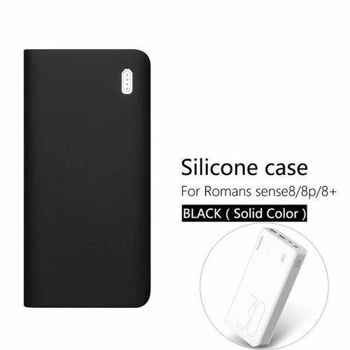 Silicone Protective Case Cover For Sense 8 8f Soft Impact Resistant 30000mah Power Bank Skin Sleeve Protector Red