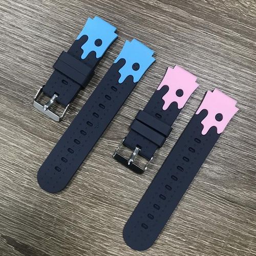 16mm Kids Watch Strap For Z6 Q12 Q19 Z5 Universal Children's Smart Watch Straps Easy Release Silicone Replacement Belt With Ears