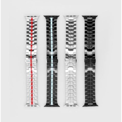For Watch 7se New Man Stainless Steel Metal Strap For Iwatch 7 6 5 4 3 2 45mm 44mm 42mm 41mm 40mm 38mm Bracelet