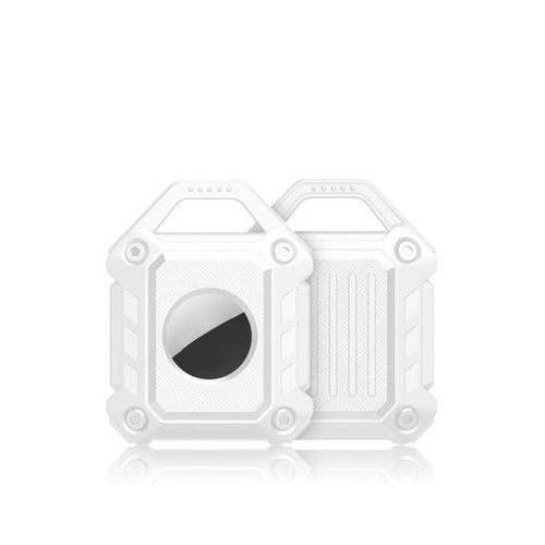 1~5pcs Airtag Armor Protector Key Chain Anti-Loss Tracker Air Tag Three Proofing Case Key Holder Front Back Full