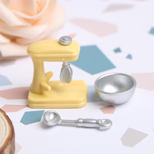1:12 Miniature Dollhouse Rice Cooker Coffee Machine Bread Machine Meat Roaster Simulation Kitchen Appliance Accessories Toy