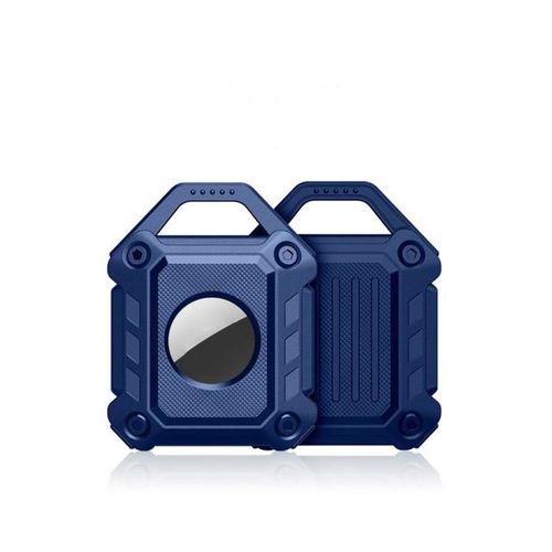 1~5pcs Airtag Armor Protector Key Chain Anti-Loss Tracker Air Tag Three Proofing Case Key Holder Front Back Full