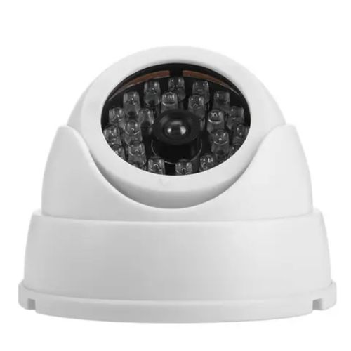 2025 Security Camera Flashing Red light Outdoor indoor False/Dummy camera-White