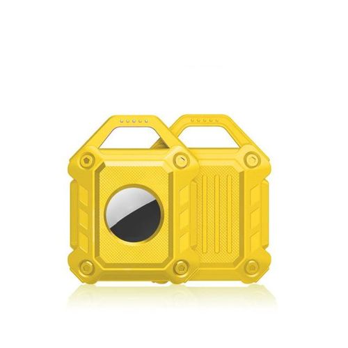 1~5pcs Airtag Armor Protector Key Chain Anti-Loss Tracker Air Tag Three Proofing Case Key Holder Front Back Full