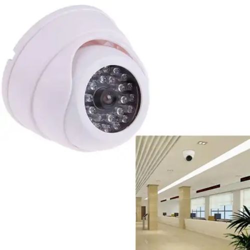 2025 Security Camera Flashing Red light Outdoor indoor False/Dummy camera-White