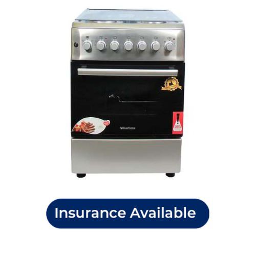 Blueflame 60 by 60 S6004ERF Full Electric Cooker  -  Inox
