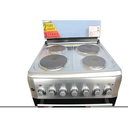Blueflame 60 by 60 S6004ERF Full Electric Cooker  -  Inox