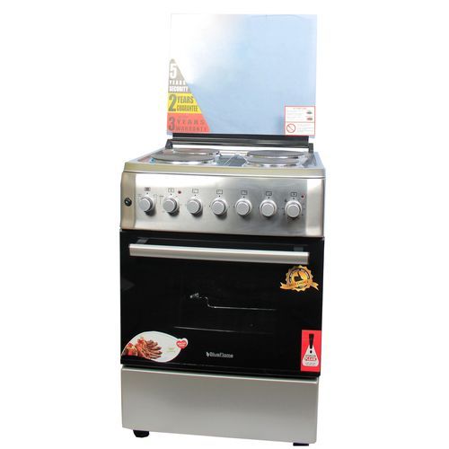 Blueflame 60 by 60 S6004ERF Full Electric Cooker  -  Inox