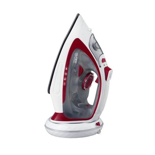 Hoffmans Wireless Cordless Steam Iron 2200-2400 W, Water Tank 450 ml, Ceramic Sole, 52 Holes, Spray, Anti-Calc Function -Multicolor
