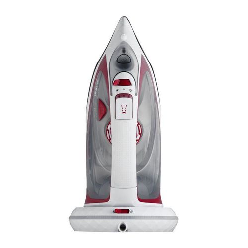 Hoffmans Wireless Cordless Steam Iron 2200-2400 W, Water Tank 450 ml, Ceramic Sole, 52 Holes, Spray, Anti-Calc Function -Multicolor